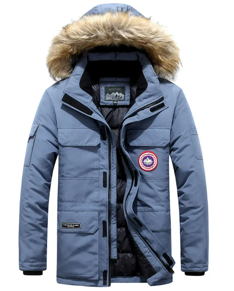 Herren-Steppjacke für den Winter