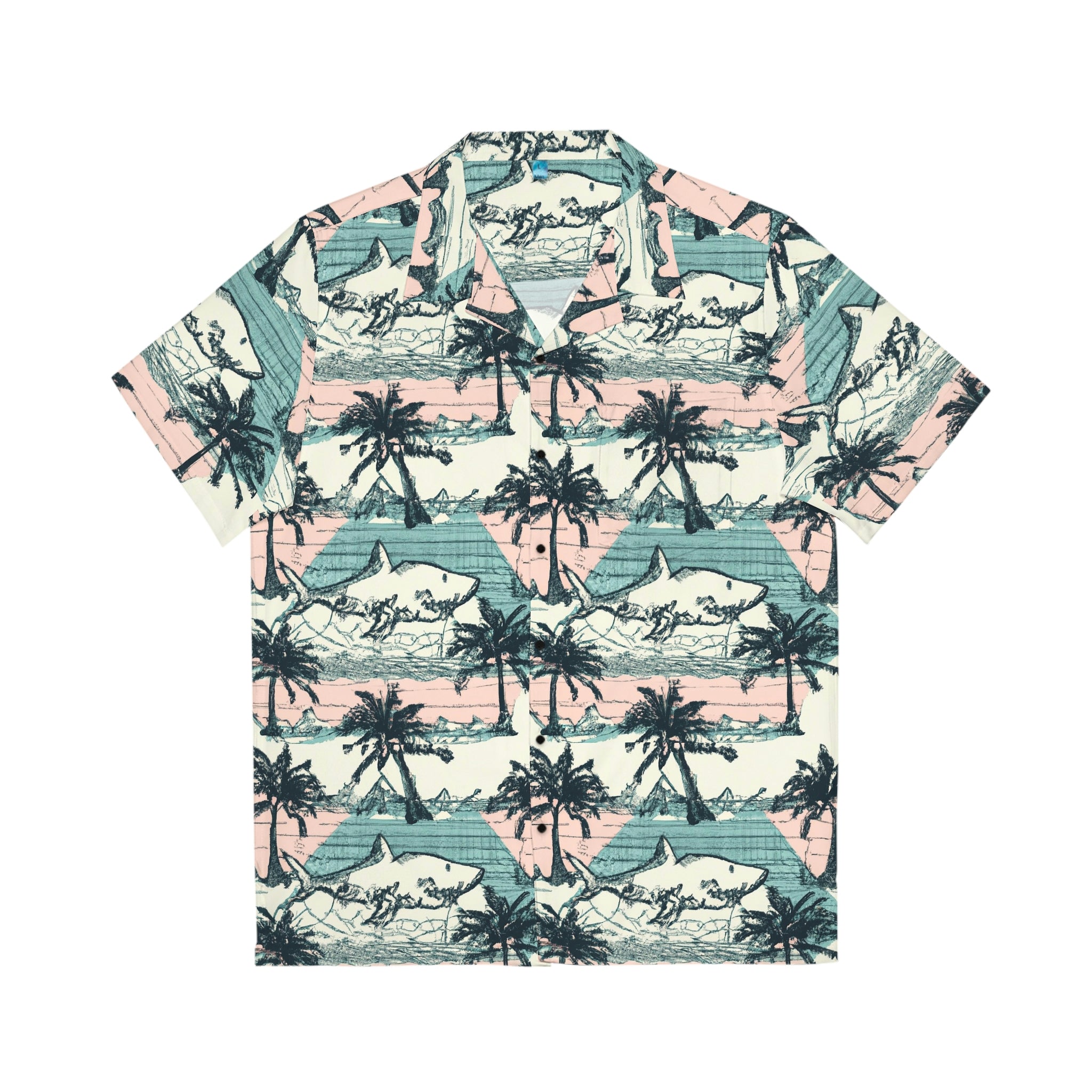 Herren-Vintage-Tropenhemd im Hawaii-Stil