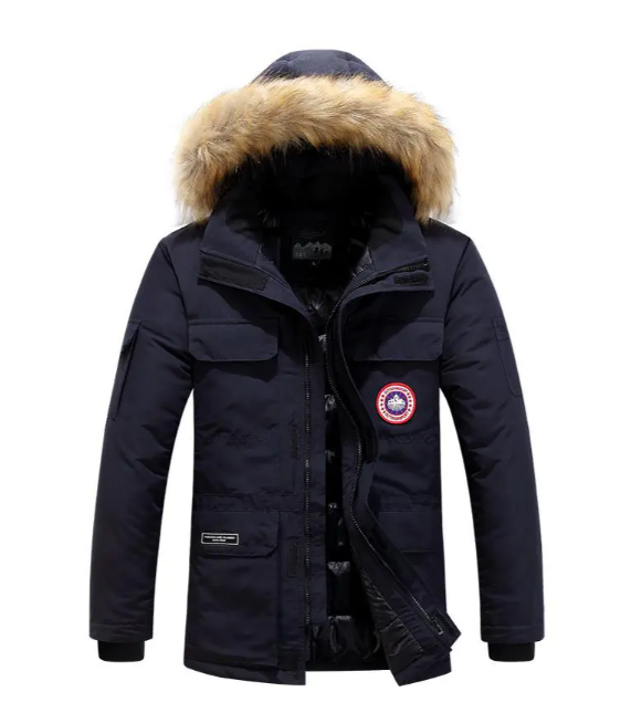 Herren-Steppjacke für den Winter