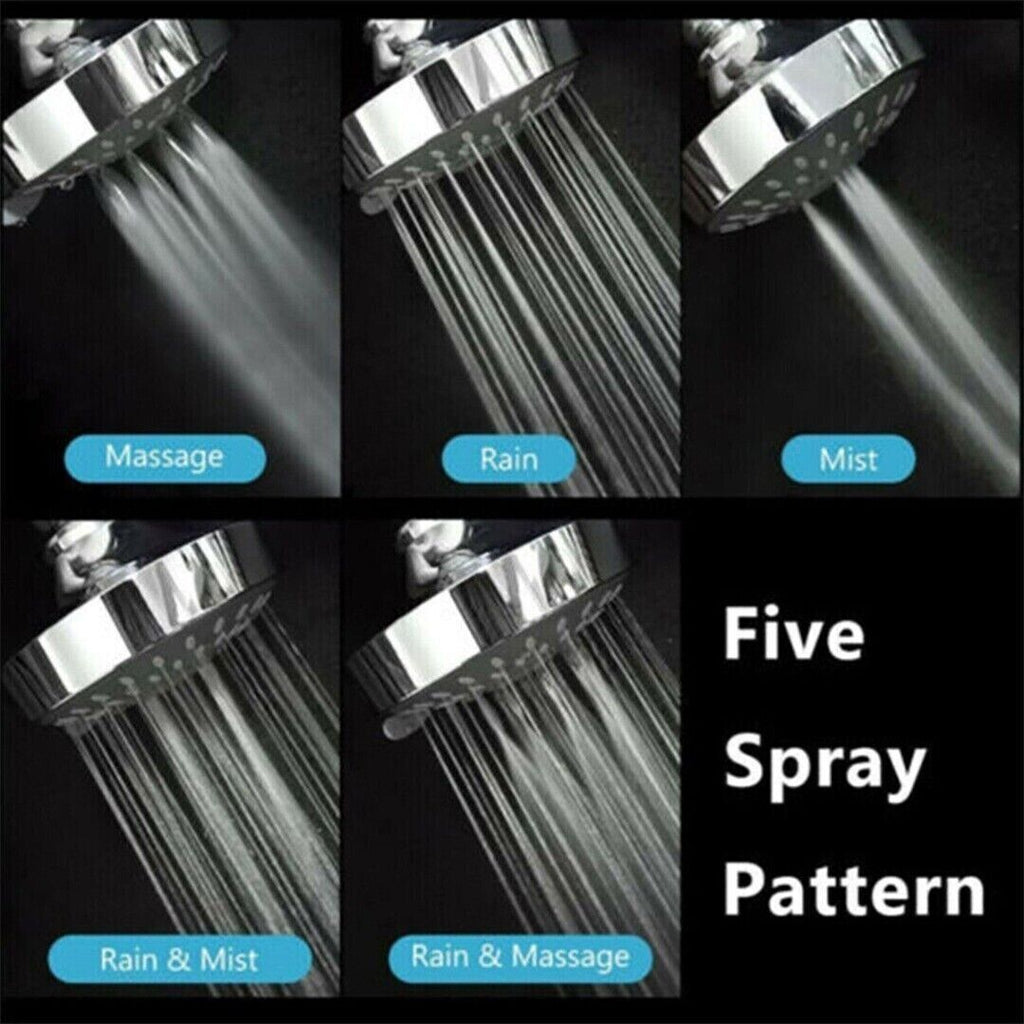 Duschköpfe Handbrause Hochdruck Einstellbare Duschbrause Top-Spray Bad