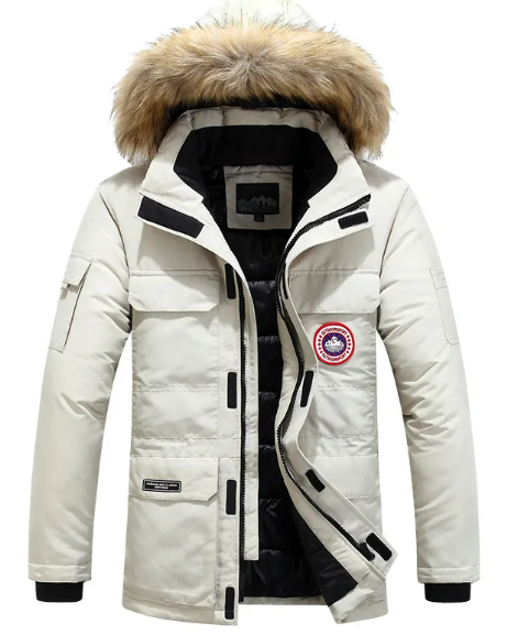 Herren-Steppjacke für den Winter